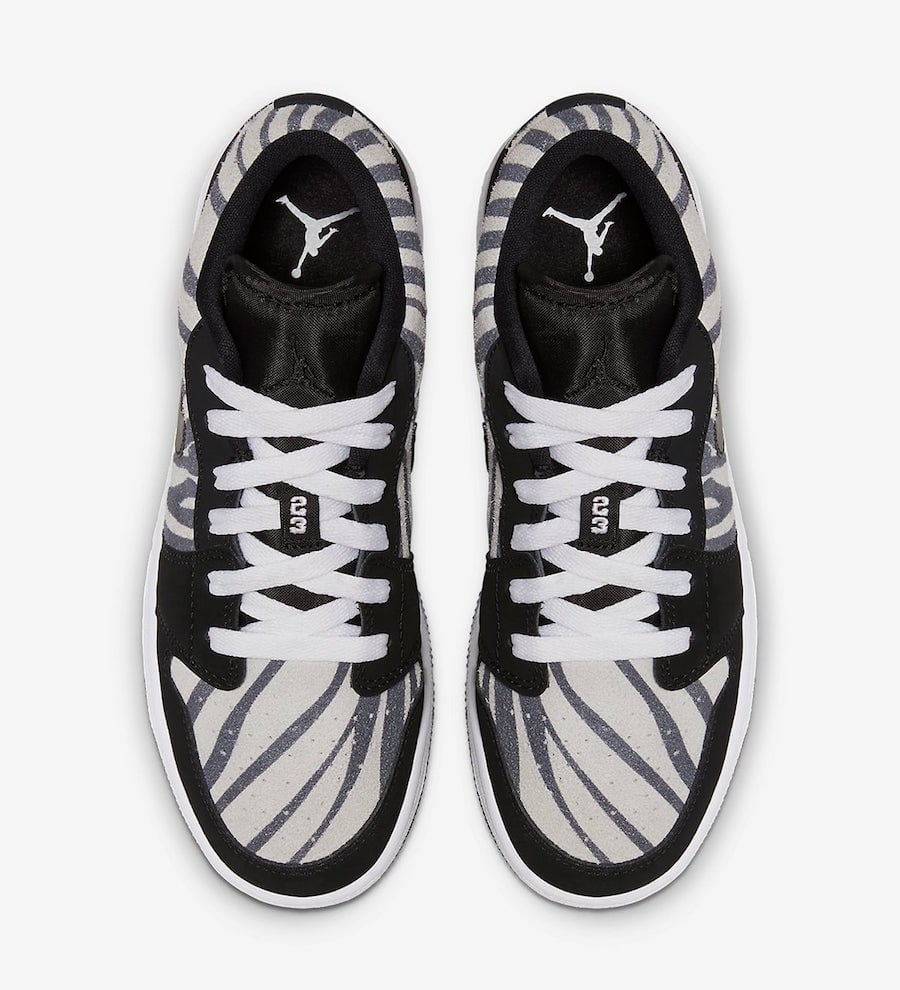 Air Jordan 1 Low Zebra 553560-057 Release Date Info