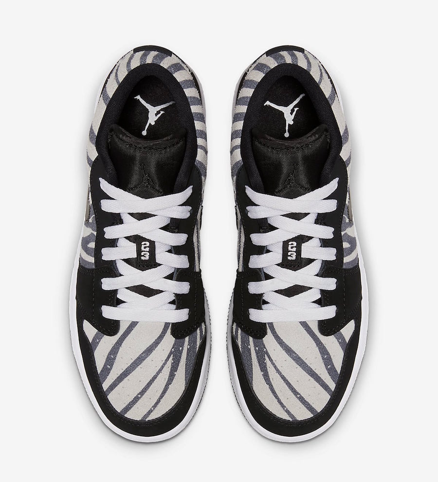 zebra print jordans