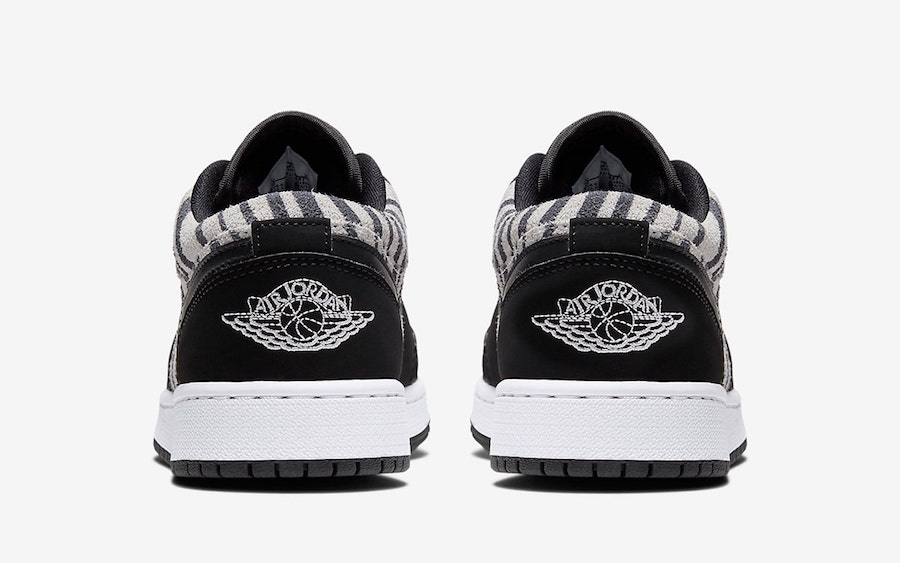 Air Jordan 1 Low Zebra 553560-057 Release Date Info