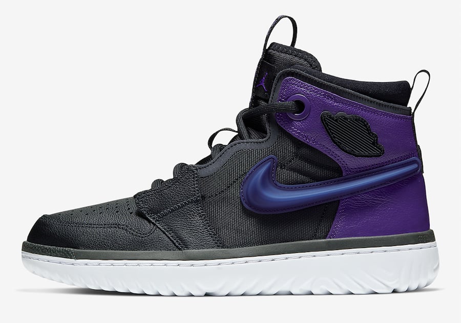 Air Jordan 1 React Black Purple AR5321-005 Release Date Info