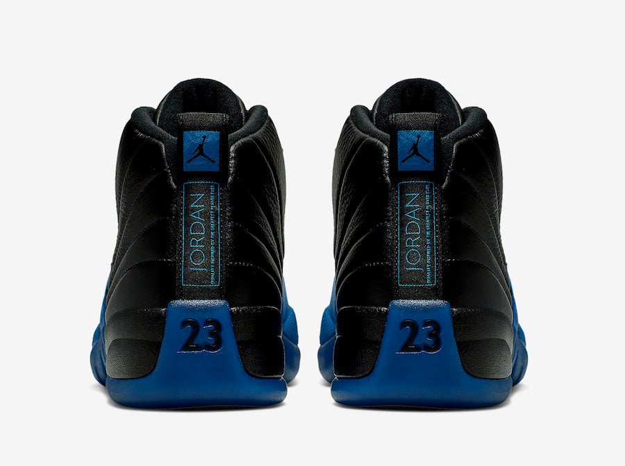 jordan 12 black and blue release date