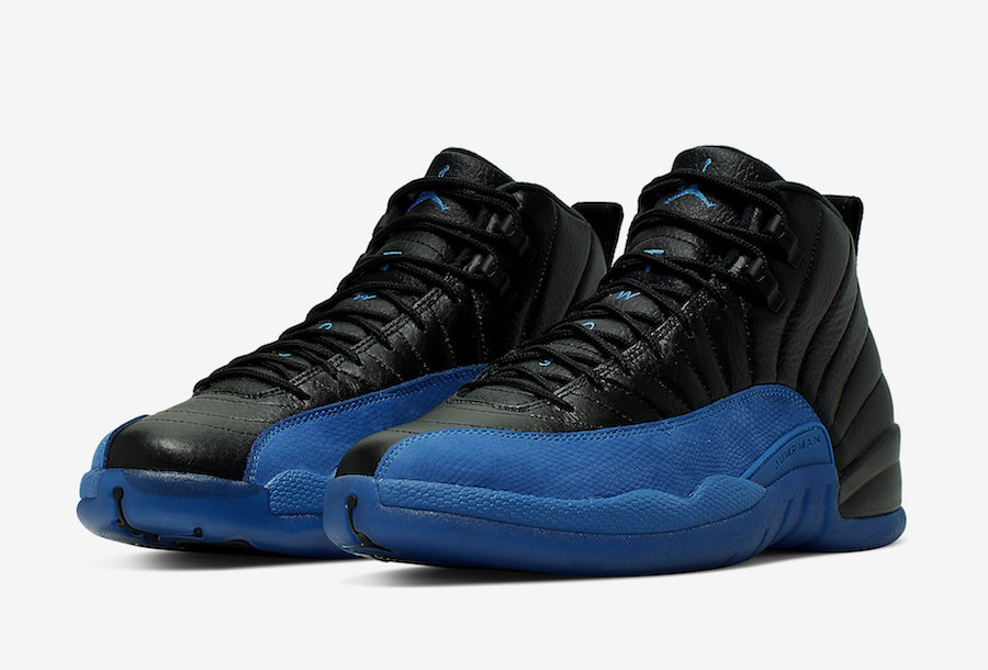 jordan 12 black game royal