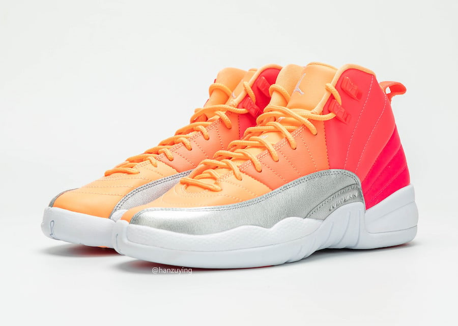 jordan 12 hot punch women's