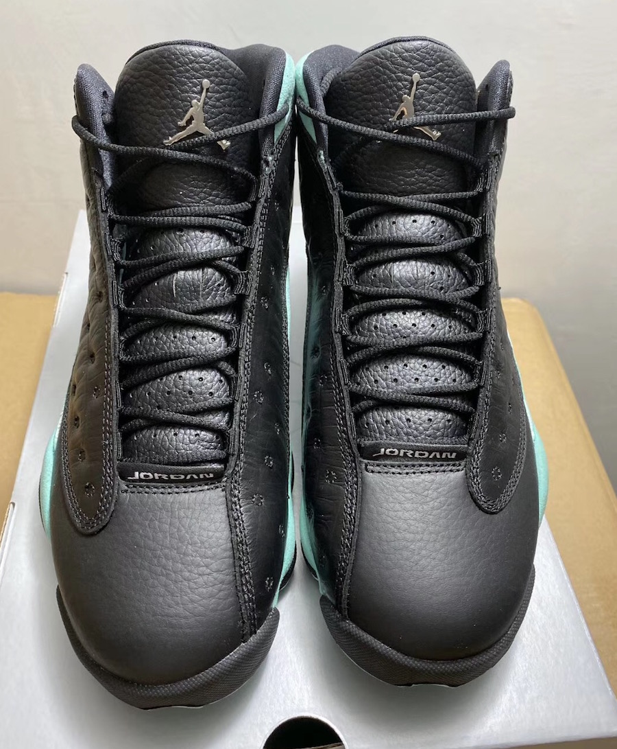 Air Jordan 13 Island Green Black Metallic Silver 414571-030 Release Date