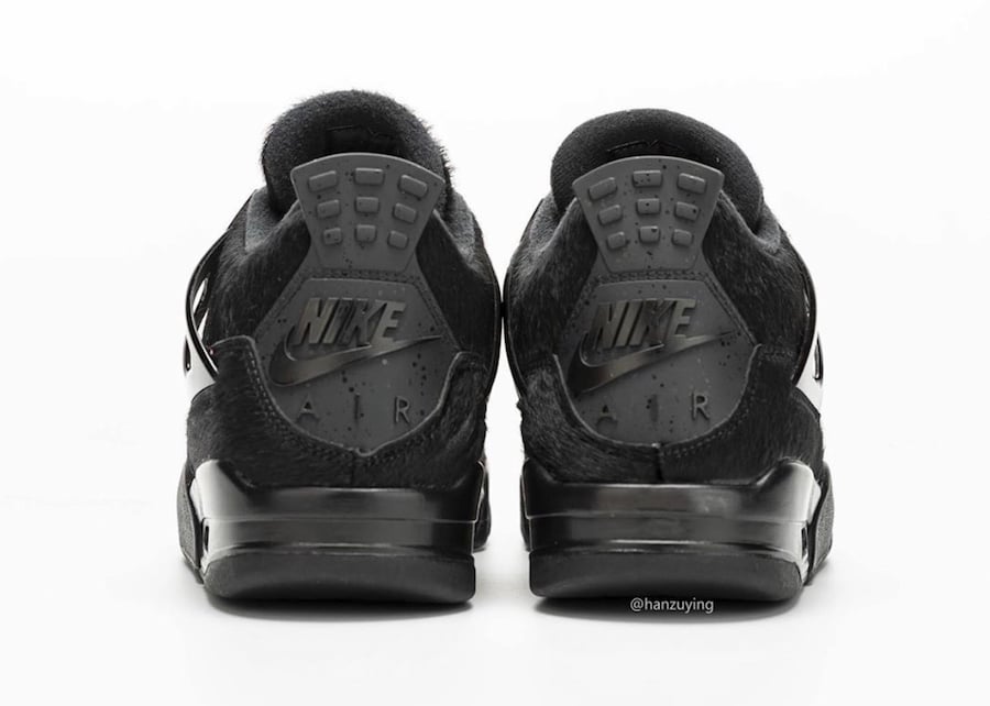 Air Jordan 4 Pony Hair Black Cat Bovine Fur CK2925-001 Release Date