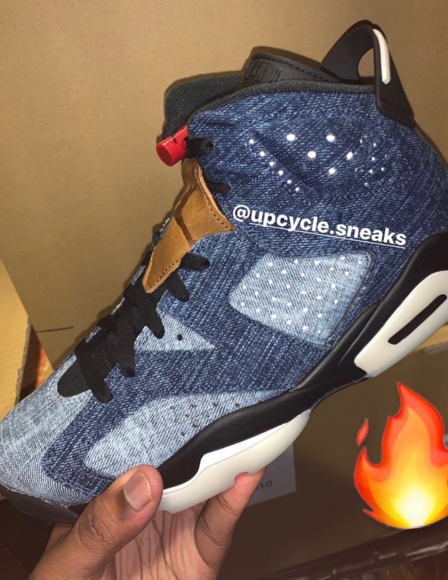 Air Jordan 6 Washed Denim CT5350-401 Release Date