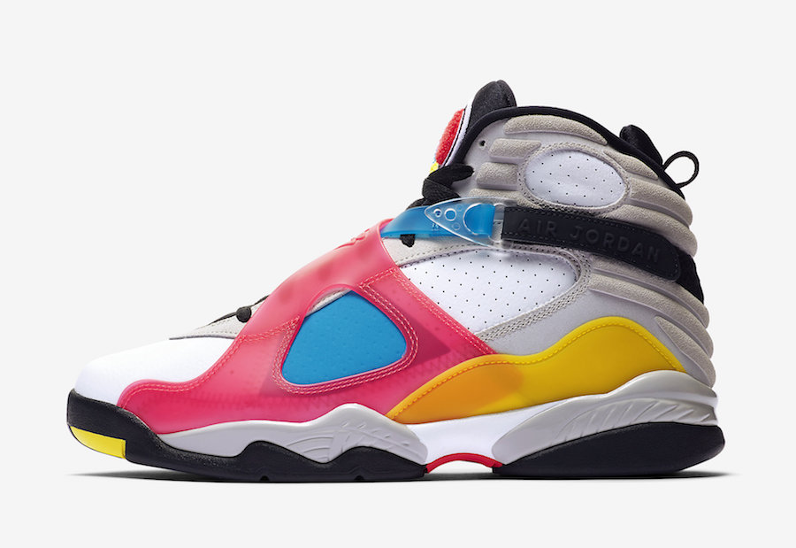 Air Jordan 8 Multi-Color BQ7666-100 Release Date