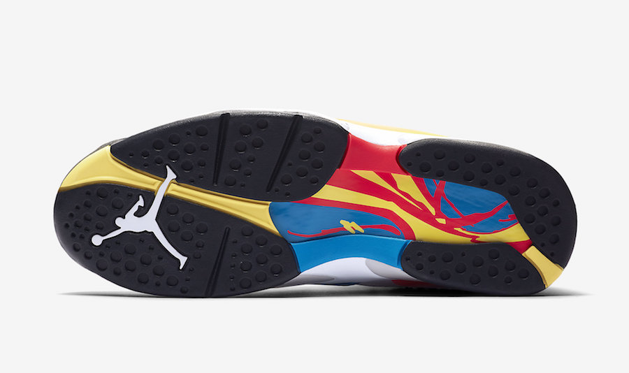 Air Jordan 8 Multi-Color BQ7666-100 Release Date