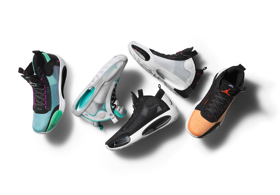 Air Jordan 34 XXXIV Colorways + Release 