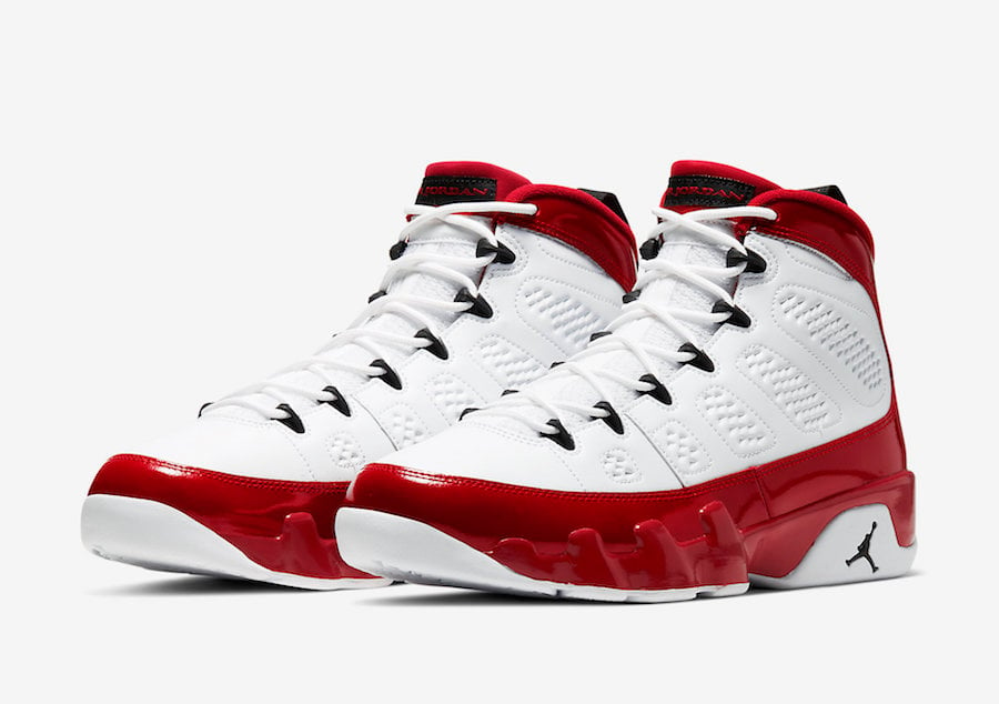 Air Jordan 9 ‘Gym Red’ Official Images