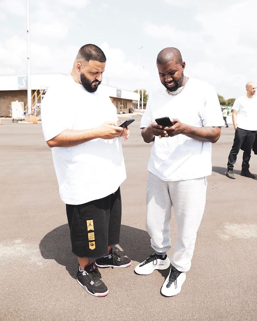 Kanye West Gifts DJ Khaled adidas Yeezy 700 V3