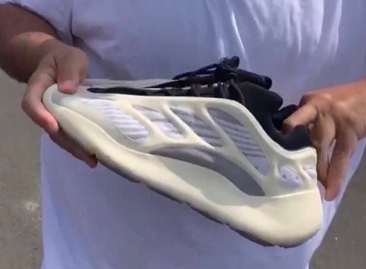 Kanye West Gifts DJ Khaled the adidas Yeezy 700 V3