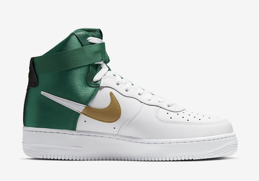 NBA Nike Air Force 1 High Celtics BQ4591-100 Release Date Info ...