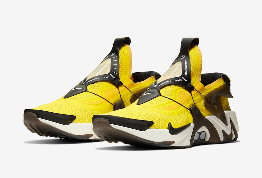 Nike Adapt Huarache Opti Yellow BV6397-710 Release Date Info Nike Adapt Huarache Opti Yellow BV6397-710 Release Date Info