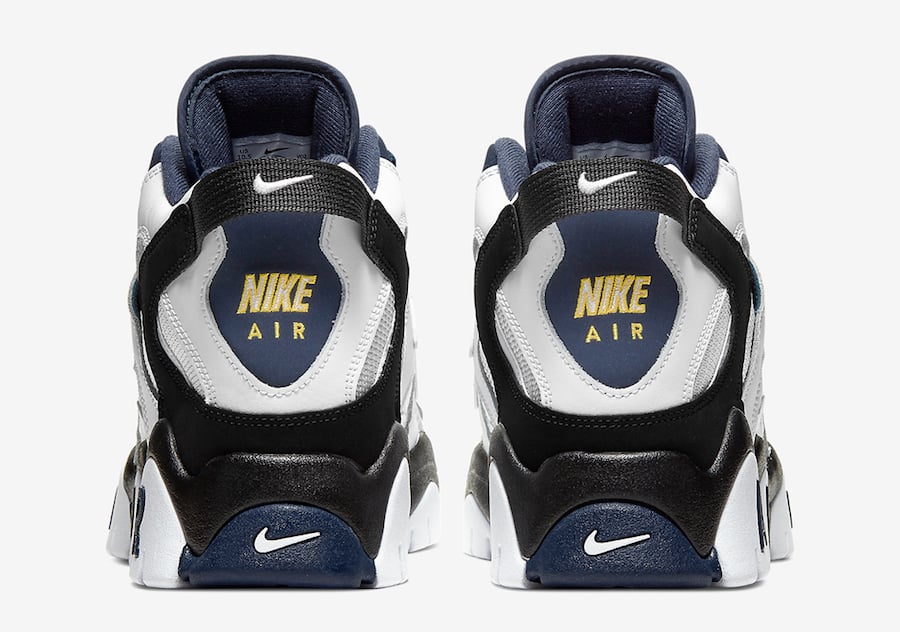 nike air barrage midnight navy