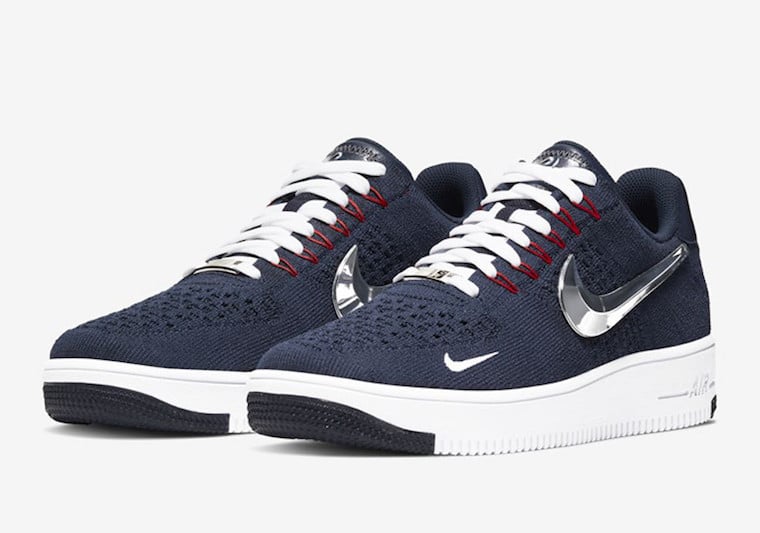 nike air force 1 flyknit patriots