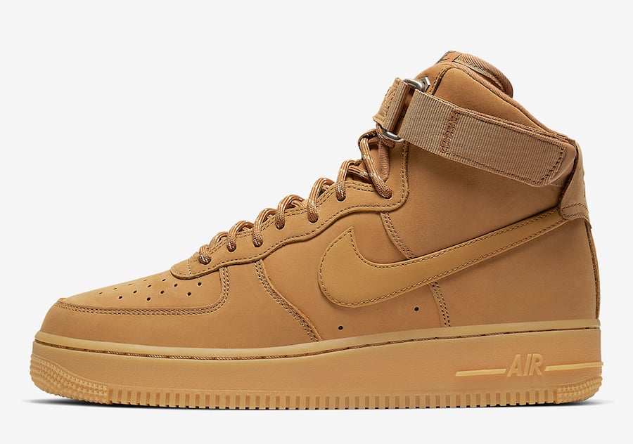 Nike Air Force 1 High Wheat Flax CJ9178-200 Release Date Info ...