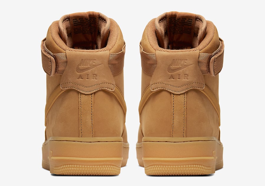 Nike Air Force 1 High Wheat Flax CJ9178-200 Release Date Info