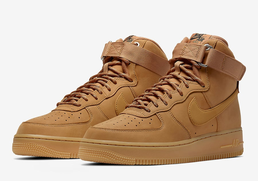 Nike Air Force 1 High Wheat Flax CJ9178-200 Release Date Info ...