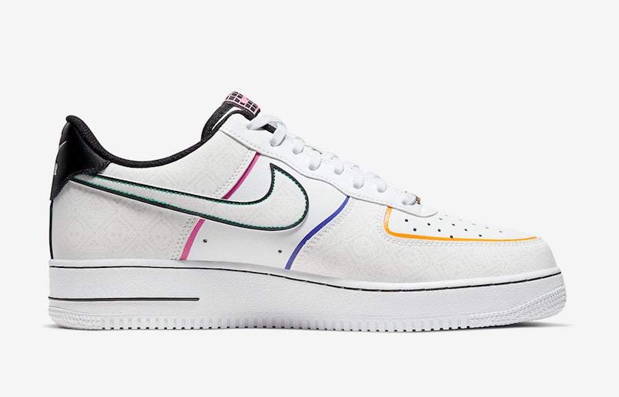 Nike Air Force 1 Low Day of the Dead CT1138-100 Release Date Info