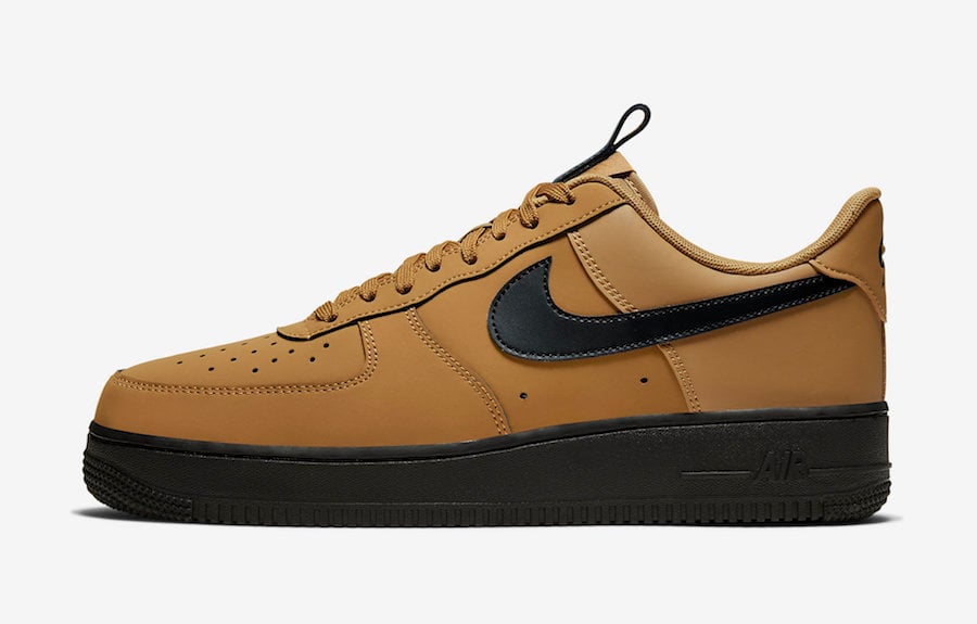 Nike Air Force 1 Low Wheat Black BQ4326-700 Release Date Info