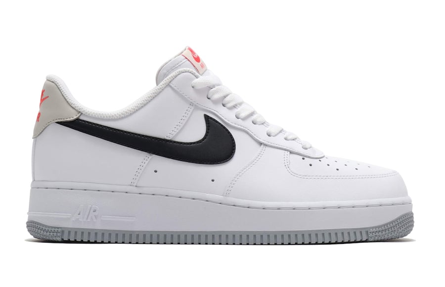 Nike Air Force 1 Low White Black Bone Ember Glow CK0806-100 Release Date Info