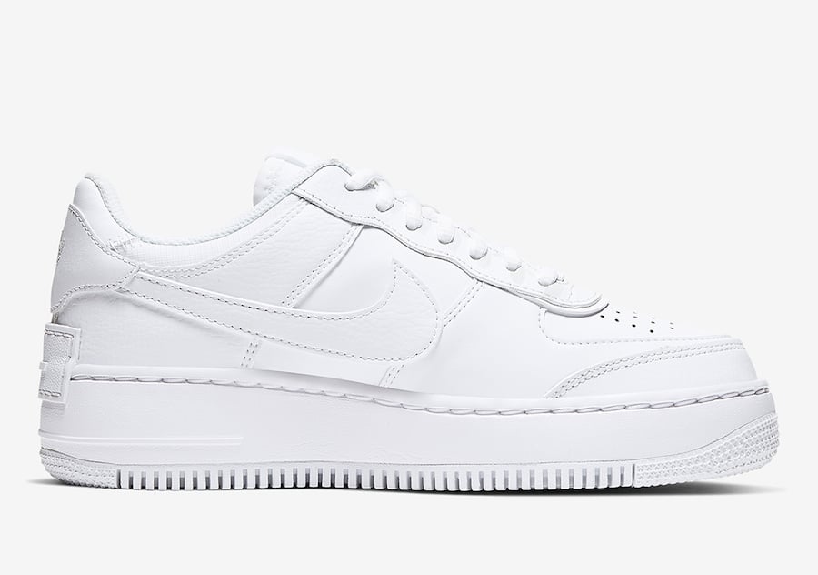 Nike Air Force 1 Shadow White CI0919-100 Release Date Info