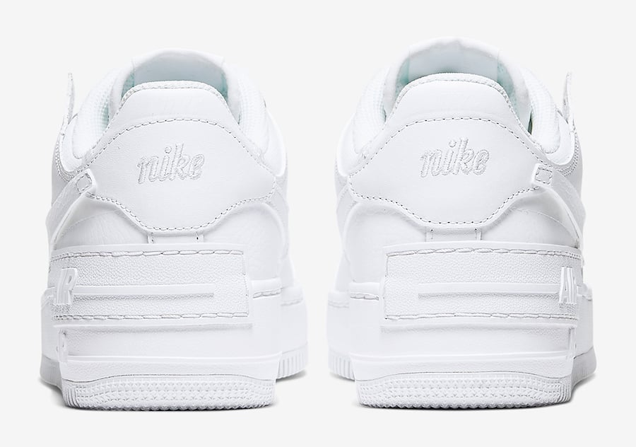 Nike Air Force 1 Shadow White CI0919-100 Release Date Info
