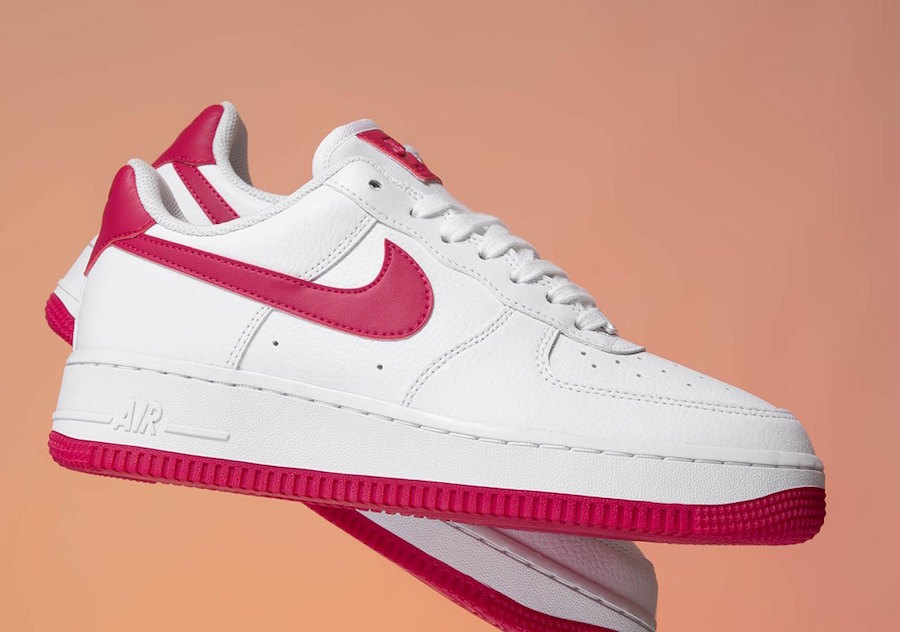 Nike Air Force 1 Wild Cherry Red AH0287-107 Release Date Info Nike Air Force 1 Wild Cherry Red AH0287-107 Release Date Info