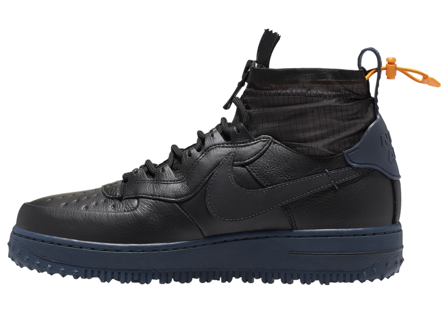 Nike Air Force 1 WTR Gore-Tex Black CQ7211-001 Release Date Info