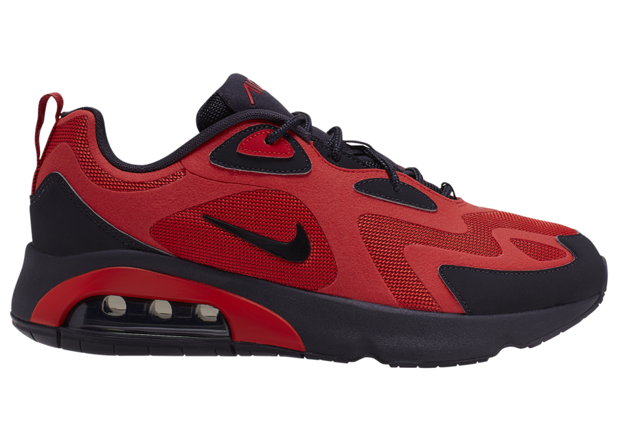 Nike Air Max 200 Red Black AQ2568-600 Release Date Info