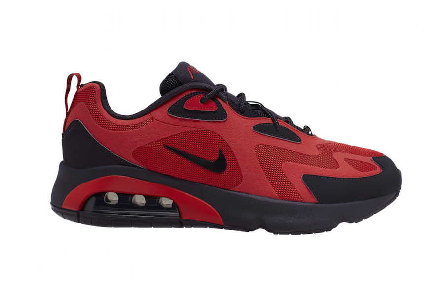Nike Air Max 200 Releasing in Red and Black