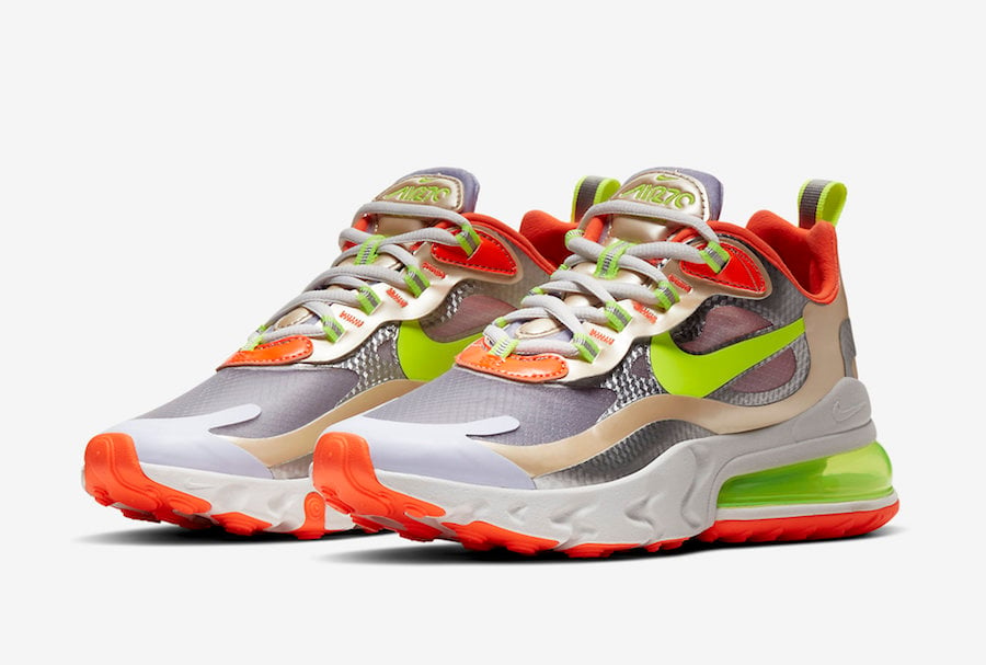 Nike Air Max 270 React Releasing with Painting on the Insoles