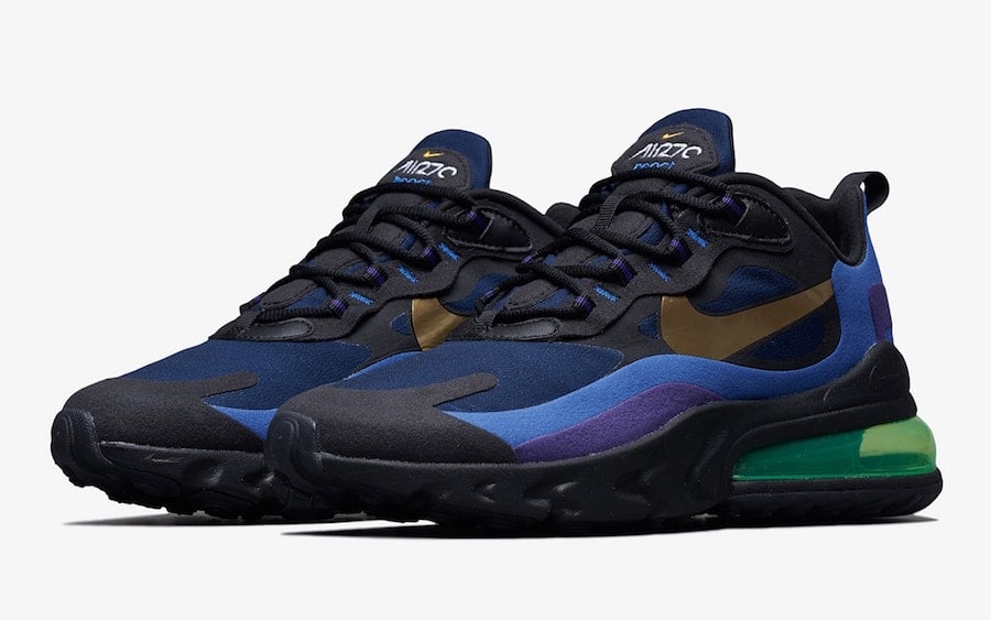 This Nike Air Max 270 React Features Heavy Metal Theme