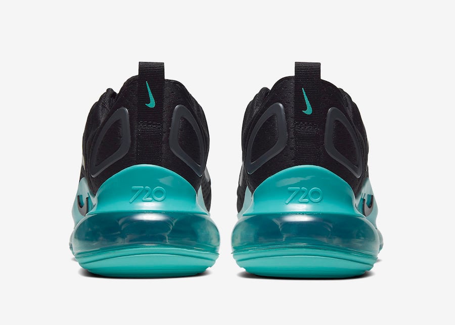 teal and black nike shoes