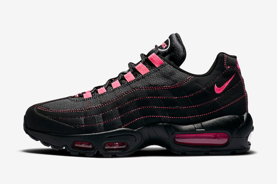 Nike Air Max 95 Black Pink Split CU1930-066 Release Date