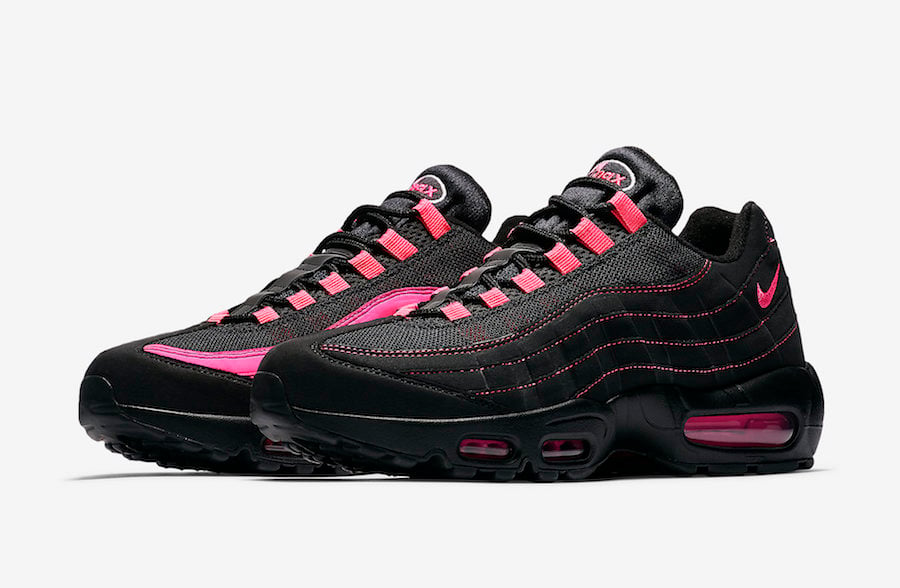 nike air black and pink