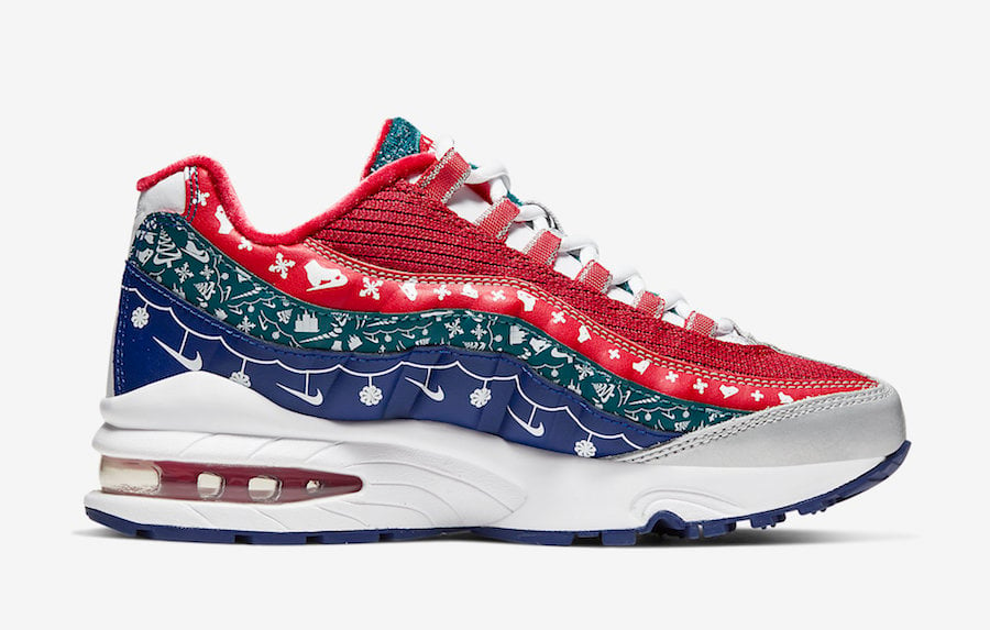 Nike Air Max 95 Christmas Sweater CT1593-100 Release Date Info