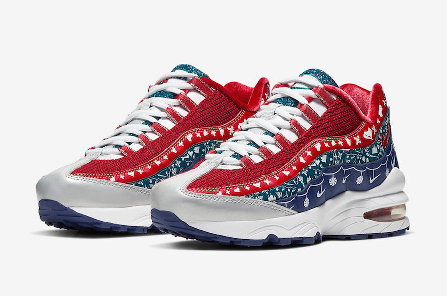 Nike Air Max 95 Christmas Sweater CT1593-100 Release Date Info