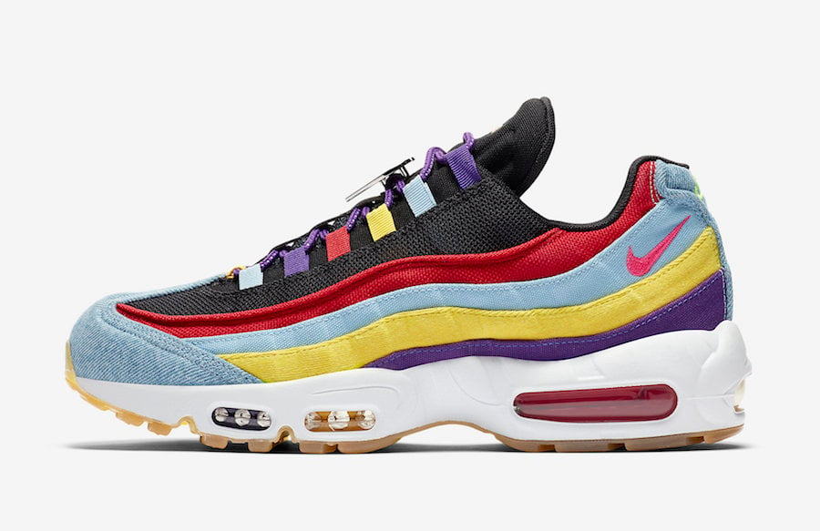 air max 95 purple blue