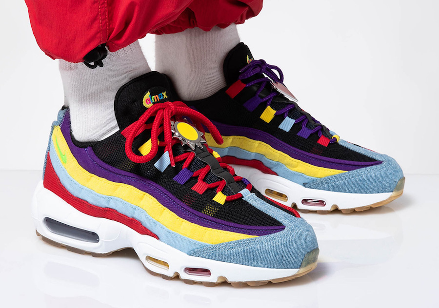 Nike Air Max 95 SP Multicolor CK5669-400 On Feet