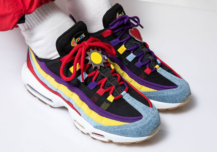 Nike Air Max 95 SP Multicolor CK5669-400 On Feet