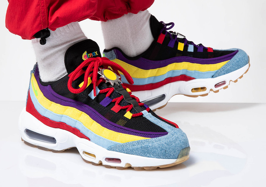 air max 95 psychic blue shirt