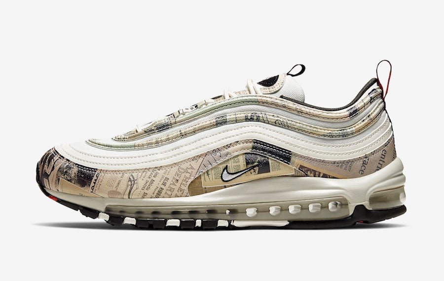 Nike Air Max 97 Newspaper 921826-108 Release Date Info