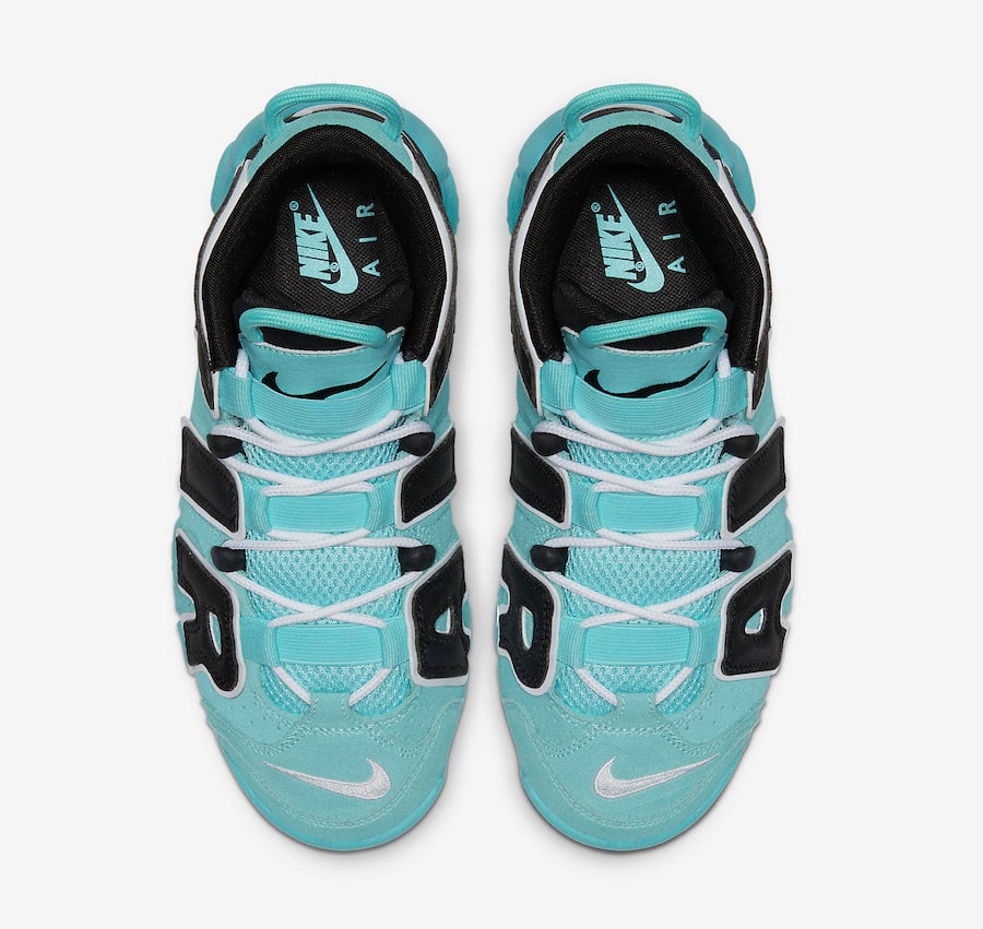 Nike Air More Uptempo GS Light Aqua 415082-403 Release Date