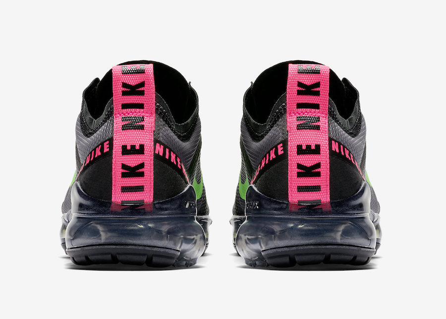 Nike Air VaporMax 2019 Black Hyper Pink Scream Green CQ4610-001 Release Date Info