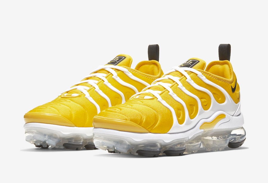 This Nike Air VaporMax Plus Features Sunshine Yellow