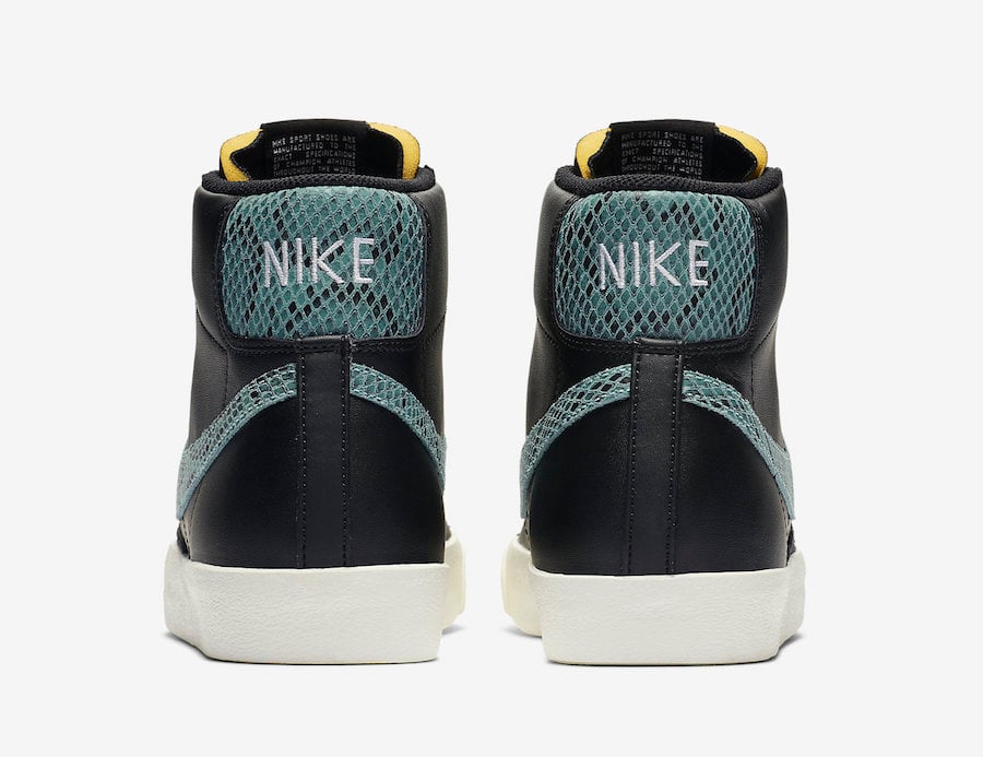 Nike Blazer Mid 77 Vintage Reptile Snakeskin CI1176-001 Release Date Info