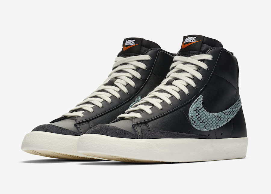 Nike Blazer Mid 77 Vintage Reptile Snakeskin CI1176-001 Release Date Info