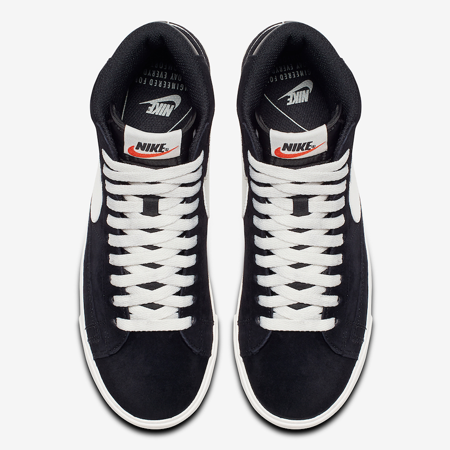Nike Blazer Mid Black Suede AV9376-001 Release Date Info